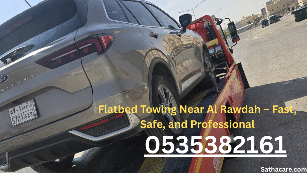 Luxury car towing in Al Khaleej by Satha Care