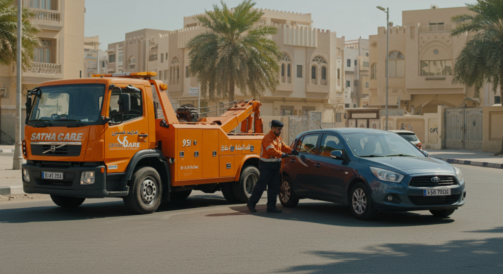 Why Choose Satha Care for Towing in Riyadh?