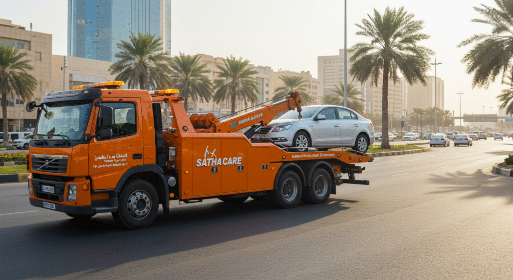 Why Choose Satha Care for Towing in Riyadh?